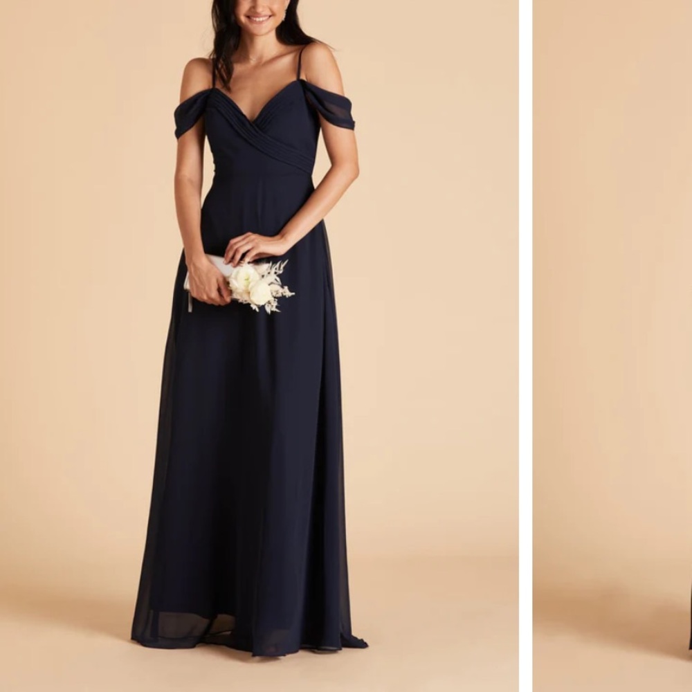 Navy Birdy Grey Spence convertible dress.